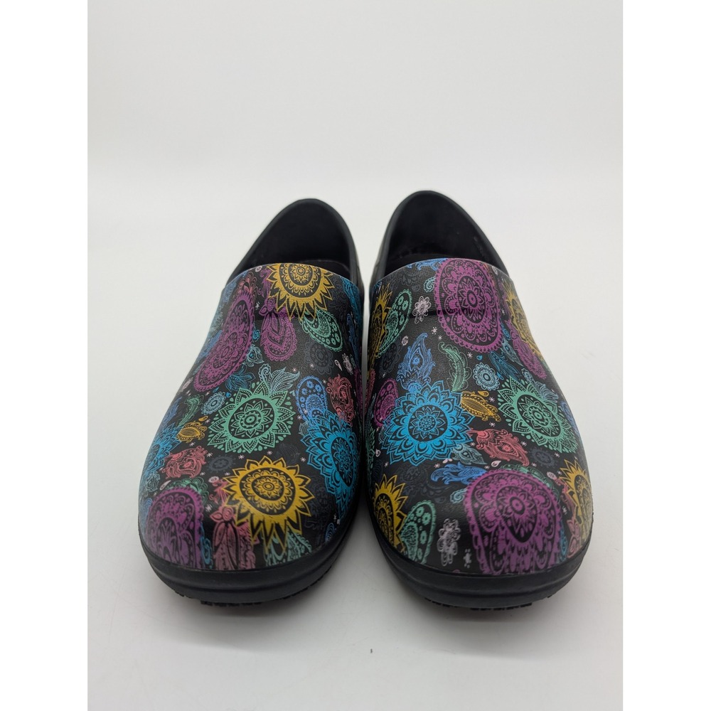 Colorful Patterned Women's Clogs - Picture 2 of 10
